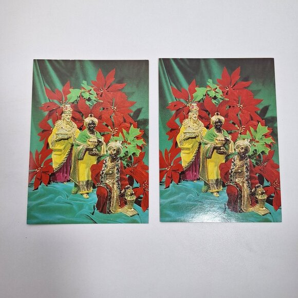 5 MCM Unused Christmas Card Coronation Collection Lot Vintage 3 Designs - Picture 4 of 15